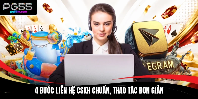 4 bước liên hệ CSKH chuẩn, thao tác đơn giản